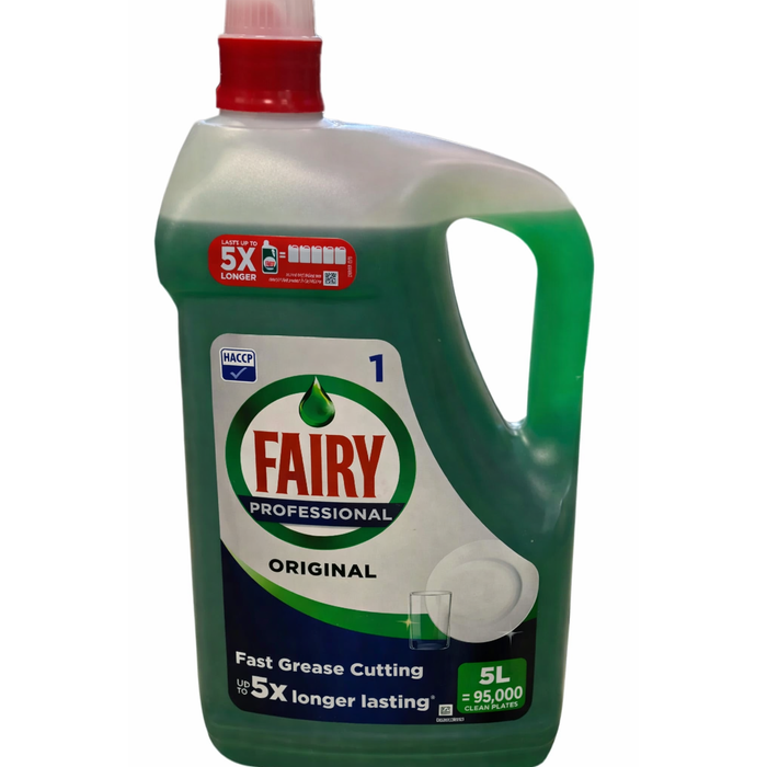 Fairy Professional Original Washing Up Liquid 5L bottle