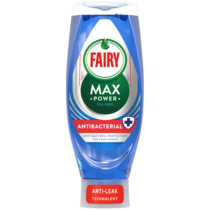 Fairy Washing Up Liquid Max Power 640ml (Scent Options)