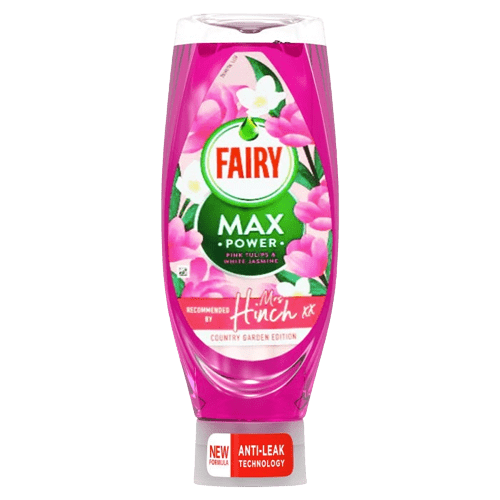 Fairy Tulips & Jasmine Washing Up Liquid Max Power 640ml