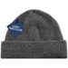 Farley Mills Men's Grey Chunky Ribbed Beanie 