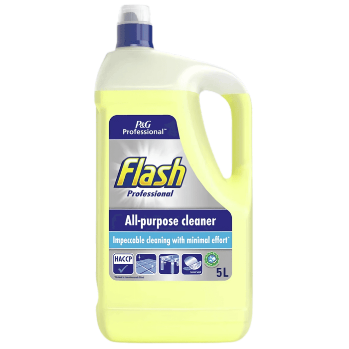Flash all purpose cleaner 5 litre lemon fragrance