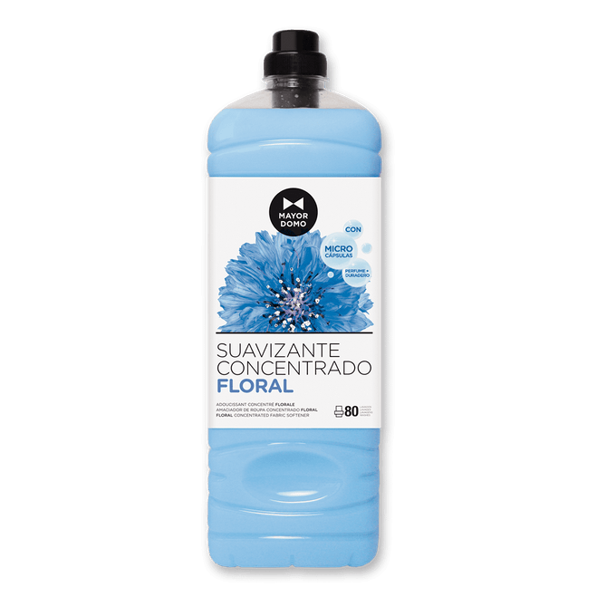 Mayordomo Concentrated Floral Fabric Softener 2L, 80 Washes