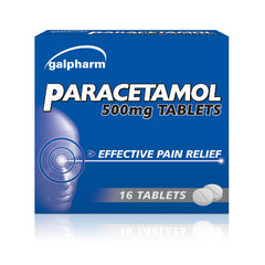 Galpharm  Paracetamol 500mg - 16 Caplets