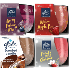 Glade Glass Candles 120g (Scent Options)