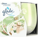 Glade glass candle bali sandalwood and jasmine fragrance 120g long lasting scent