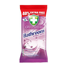 Green Shield Bathroom Surface Wipes 70 pack