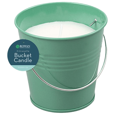 Metal Bucket Citronella Candle