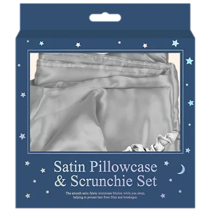 Satin Pillowcase & Scunchie Set (Colour Options)