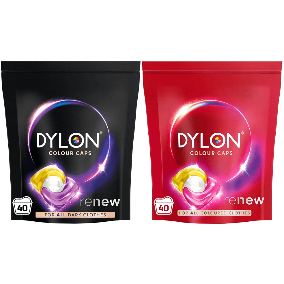 Dylon Renew Caps, 40 Washes (Darks/Colours) — Supamart