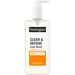 Neutrogena Clear & Defend Face Wash 200ml
