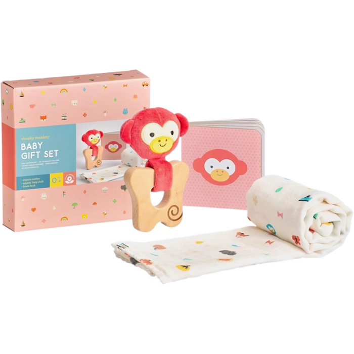 Cheeky Monkey Baby Gift Set