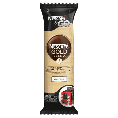 Nescafé & Go Gold Blend White Coffee, 8 Cups x 7.2g