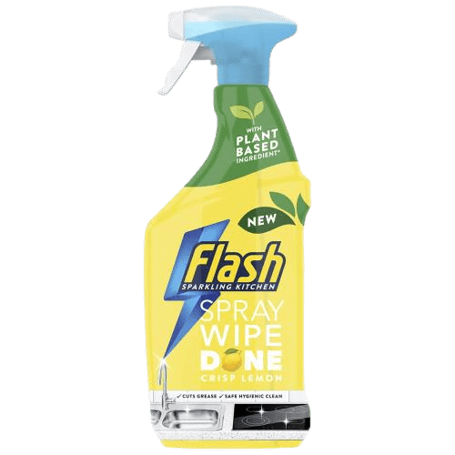 Flash Spray Wipe Done Lemon Kitchen Cleaner 800ml