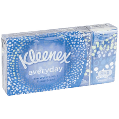Kleenex Everyday Pocket Facial Tissue 9 Tissues, Pack of 8