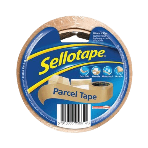Sellotape 50M Parcel Tape