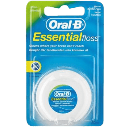 Oral-B Essential Mint Waxed Floss 50m