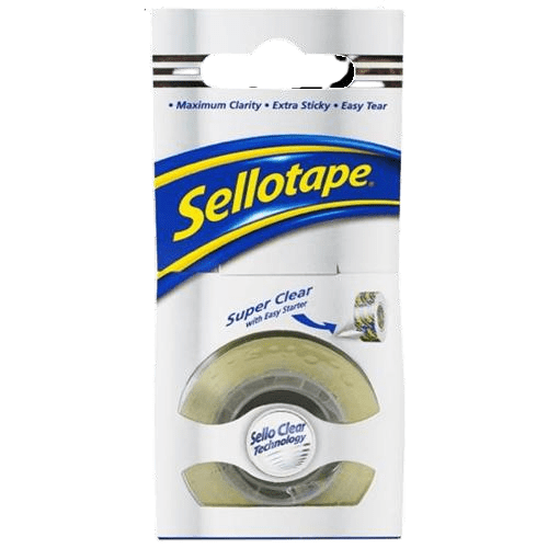 Sellotape 25M Super Clear Tape