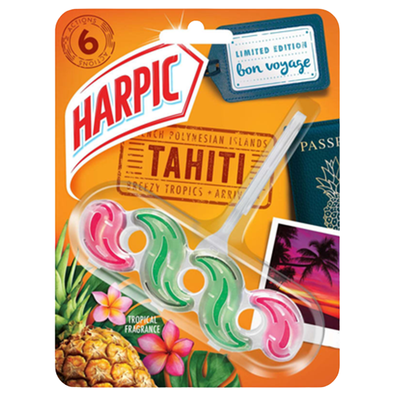 Harpic Tahiti Tropical Rim Block 35g