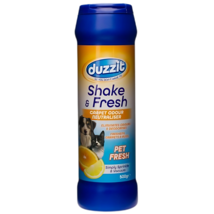 Duzzit Shake & Fresh Carpet Odour Neutraliser 500g (Scent Options)