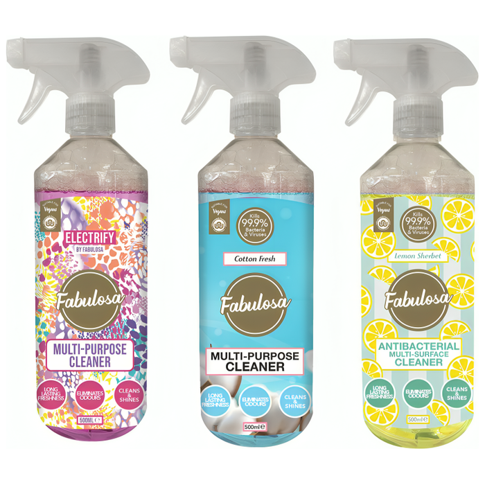 Fabulosa Antibacterial Multi-Purpose Spray 500ml (Scent Options)