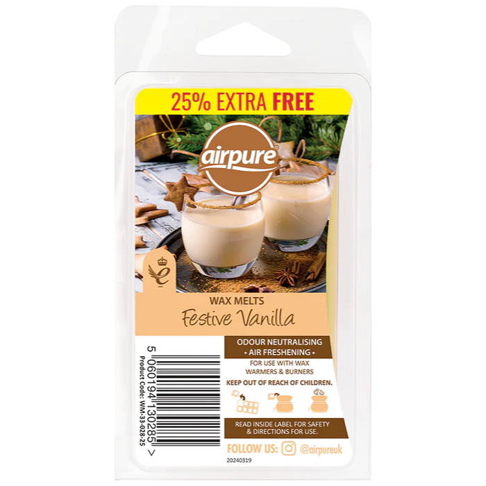 Airpure Wax Melts, 8 Pack (Scent Options)