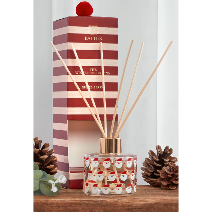 Christmas Santa Reed Diffuser 100ml, Spiced Berries