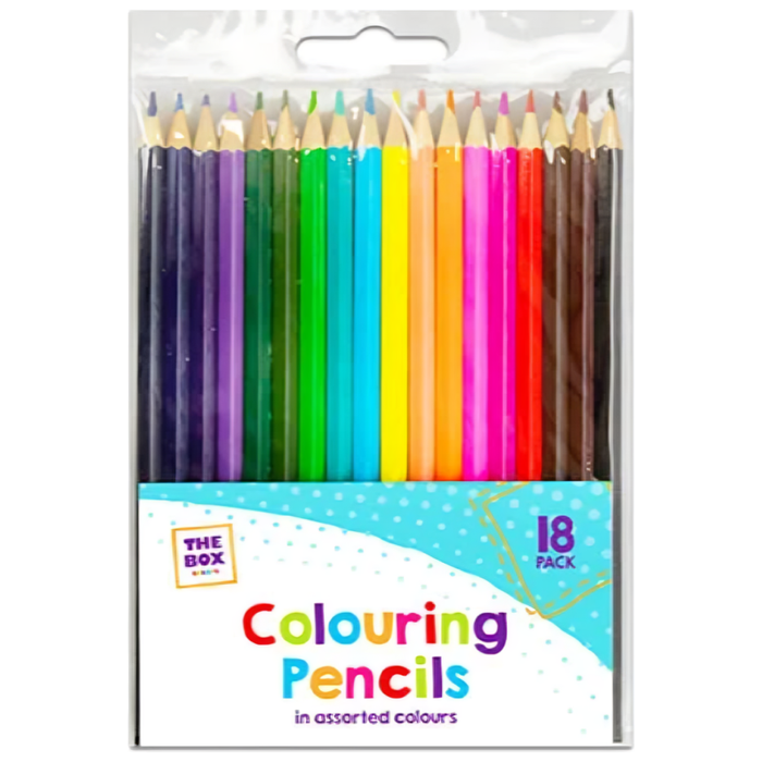 Colouring Pencils, 18 Pack