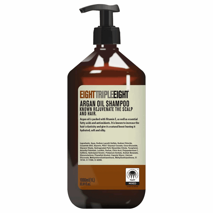 Eight Triple Eight Argan Oil Shampoo 1L