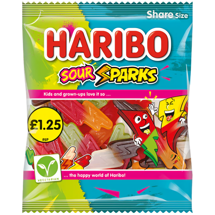 Haribo Sour Sparks Vegan 140g