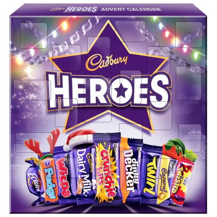 Heroes Advent Calendar Chocolate Box 230g