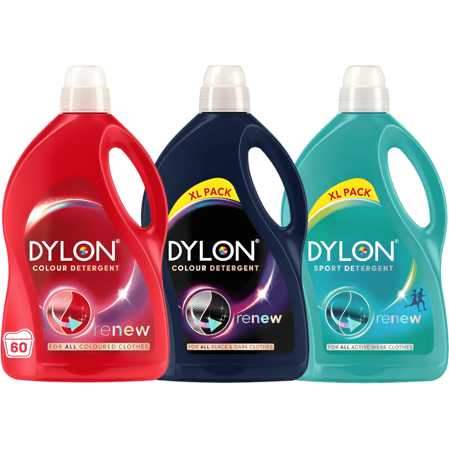 Dylon Liquid Laundry Detergent 60 Washes (Variants) | Supamart UK