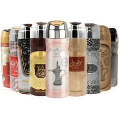 Dubai Perfumed Body Sprays 200ml by Ard Al Zaafaran (Scent Options)