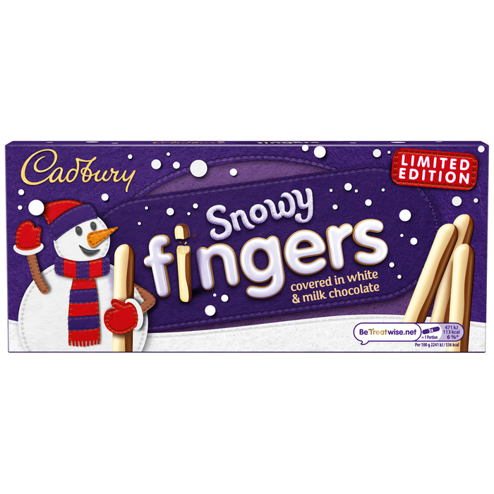 Cadbury Snowy Fingers Box 115g