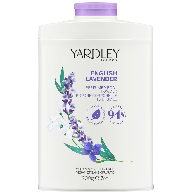 Yardley London English Lavender Perfumed Body Powder 200g