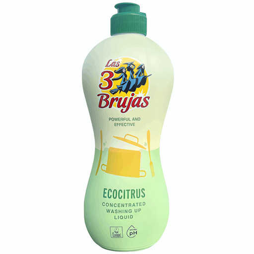 3 Witches Concentrated Ecocitrus Washing Up Liquid 500ml