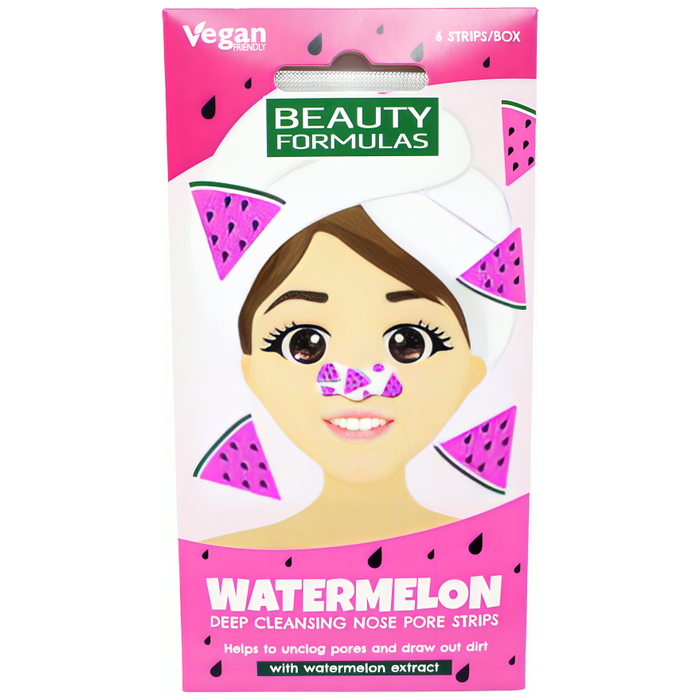 Beauty Formulas Deep Cleansing Nose Pore Strips, 6 Pack