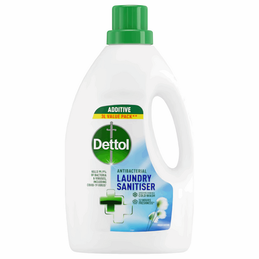 Dettol Anti-Bacterial Fresh Cotton Laundry Sanitiser 3L