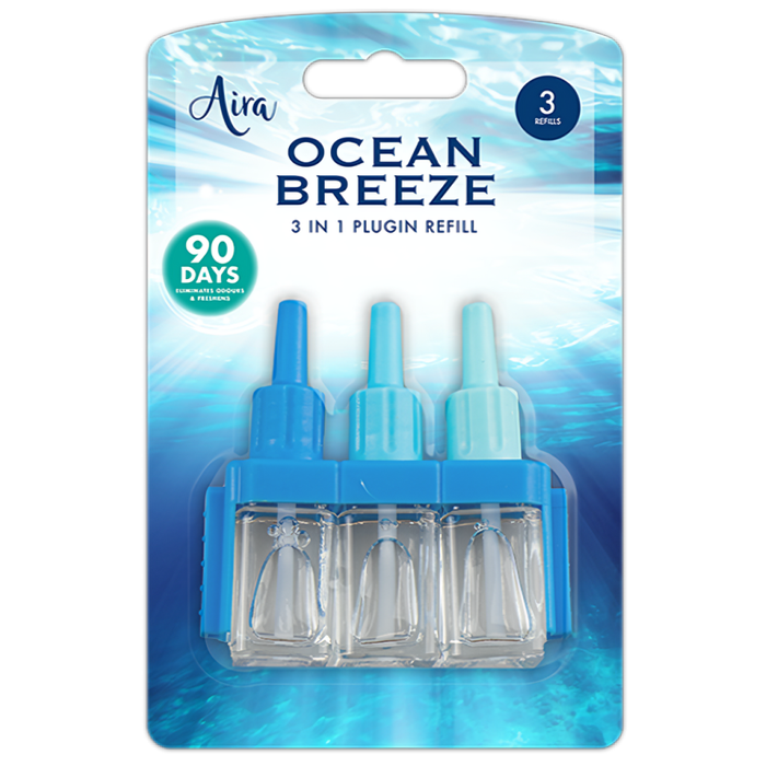 Aira Ocean Breeze Air Freshener Refill - Compatible with 3volution