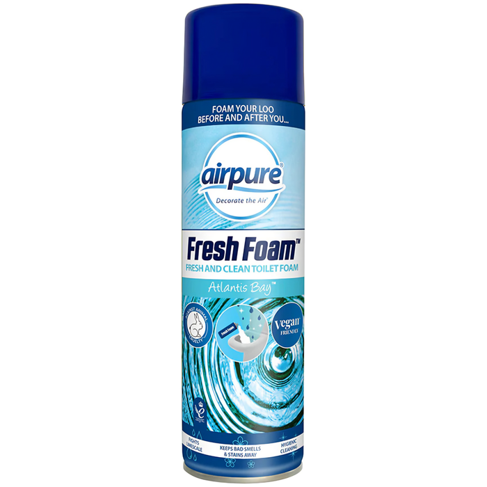 Airpure Fresh Foam Toilet Cleaner Atlantis Bay 500ml