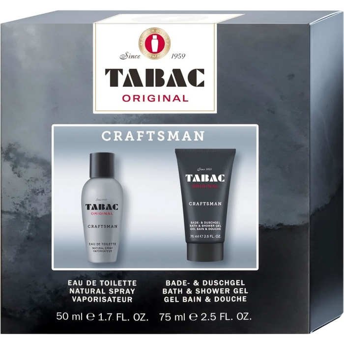 Tabac Craftsman Duo Gift Set, Eau De Toilette & Shower Gel