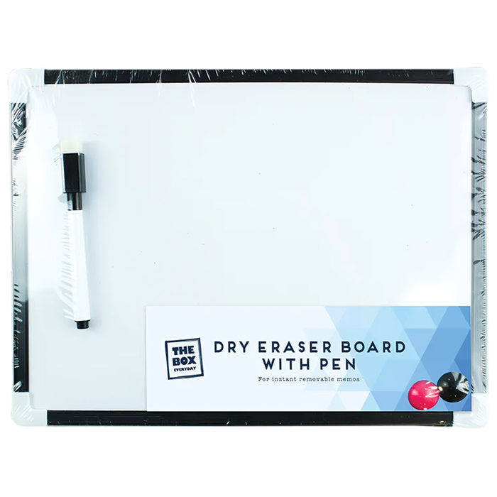 White Board & Pen Set, Magnetic Dry Erase Board