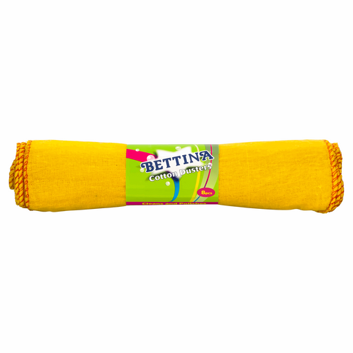 Bettina Yellow 100% Cotton Dusters, 8 Pack