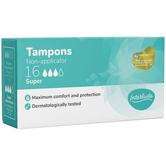 Interlude Tampons Non-Applicator Super 16 pack