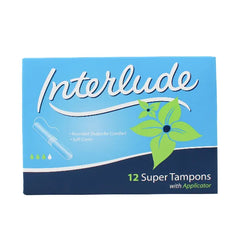 Interlude Tampons Regular With Applicator (pack of 12)