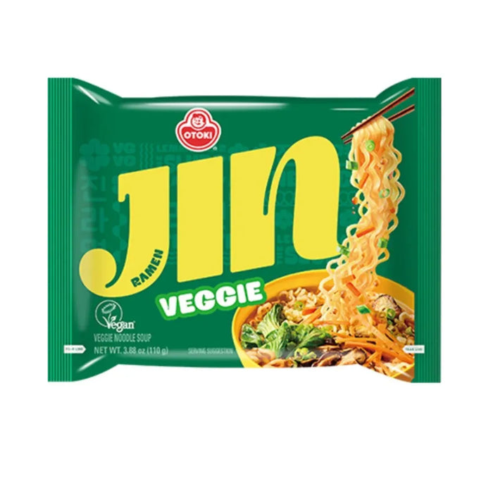 Ottogi Jin Ramyun Veggie Ramen Multipack Noodles (110Gx4)