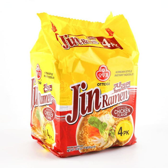 Ottogi Jin Jjambbong Ramen Multipack (130Gx4)

