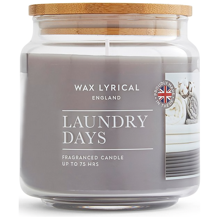 Wax Lyrical England Medium Glass Candle Jars 335g (Scent Options)