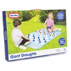 Giant draughts game by Little Tikes set up for indoor and outdoor play