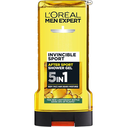 L'Oréal Paris Men Expert Invincible Sport 5-in-1 Shower Gel For Men 300ML