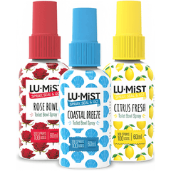 Lu-Mist Toilet Bowl Spray Assorted, 1 x 60ml